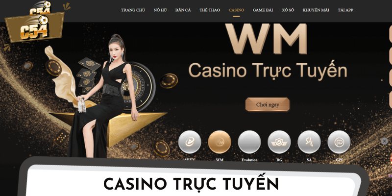 Sòng bài live casino – trải nghiệm đẳng cấp