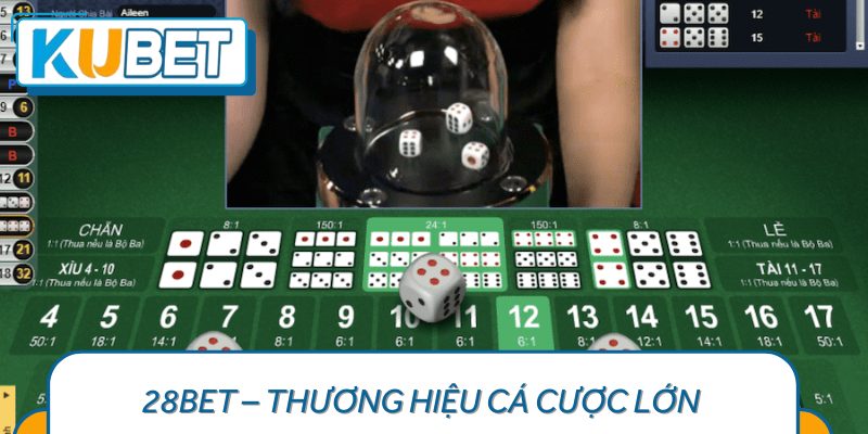28bet là một lựa chọn đáng tin cậy khi chơi tài xỉu